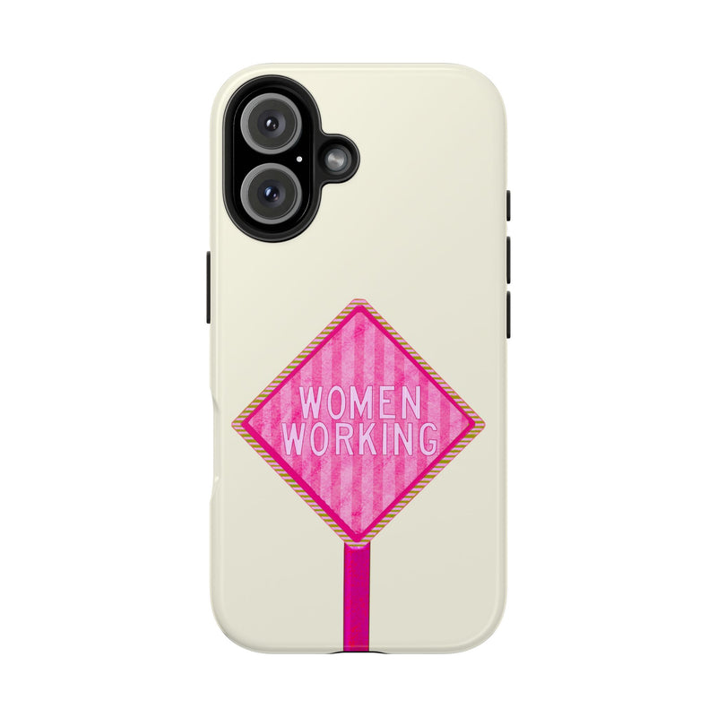 Women Working Phone Case