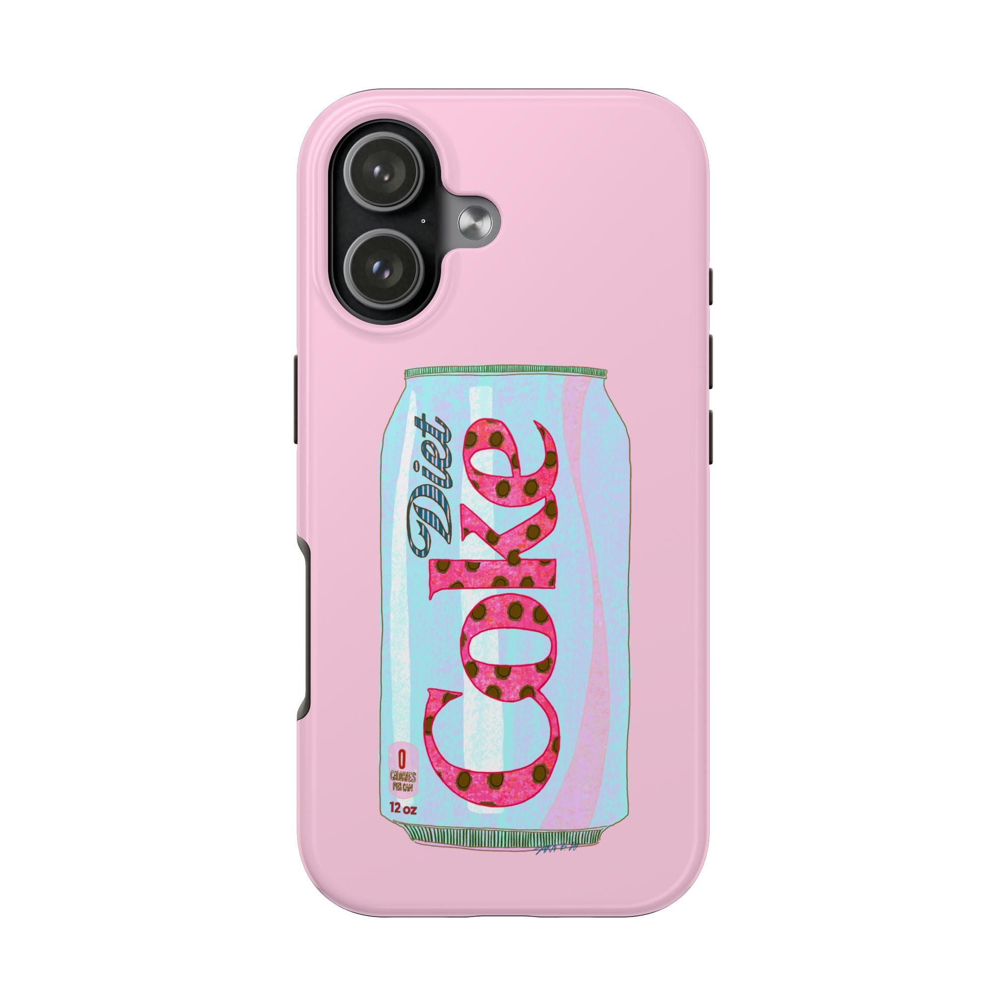 Light Pink Diet Cola Phone Case