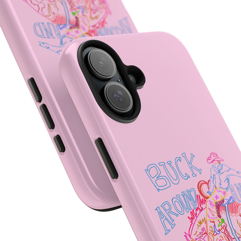 Buck Around Pink Phone Case