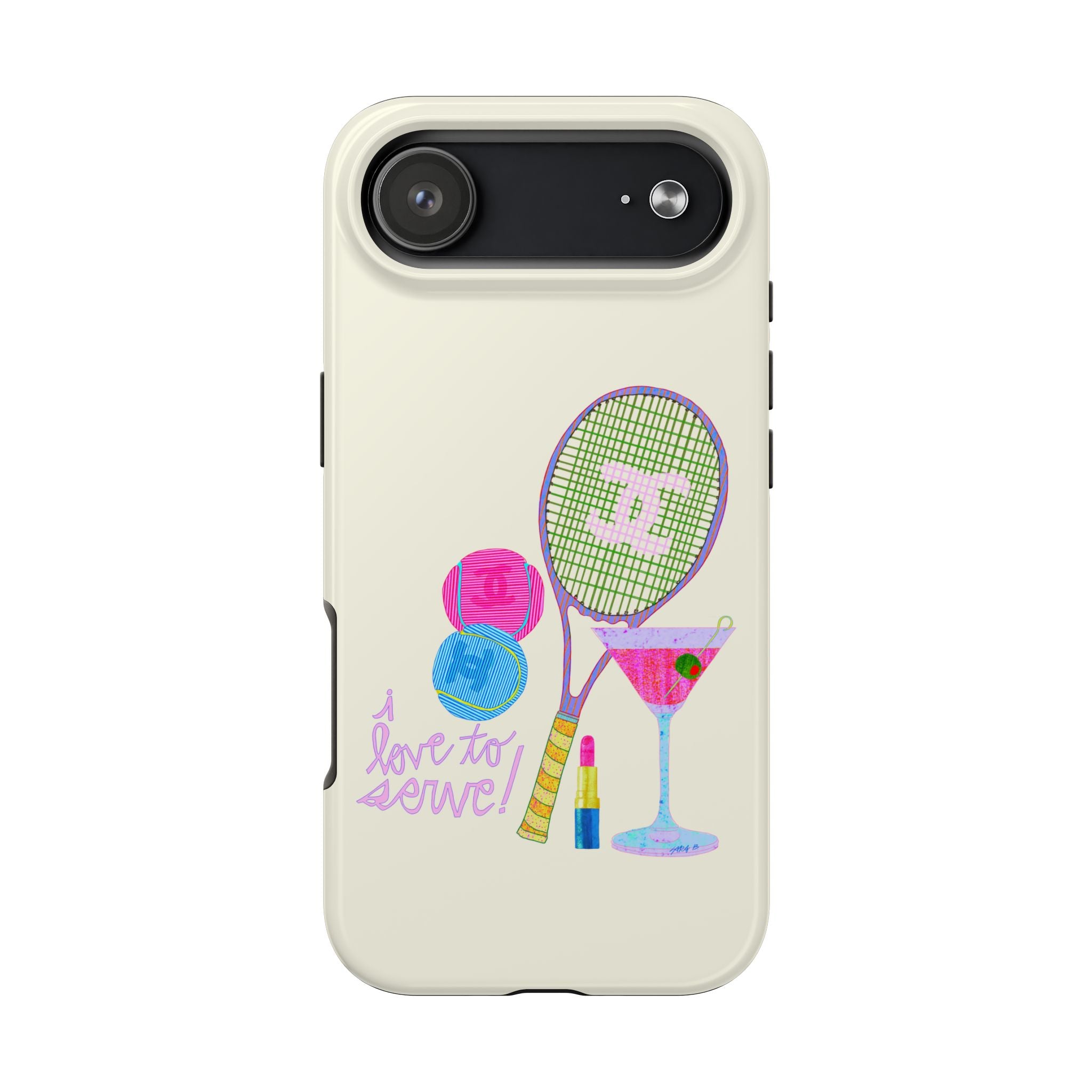 I Love to Serve Phone Case
