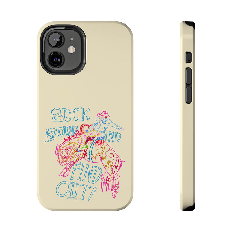 Beige Buck Around Phone Case