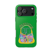 Manifesting Gucci Phone Case Green