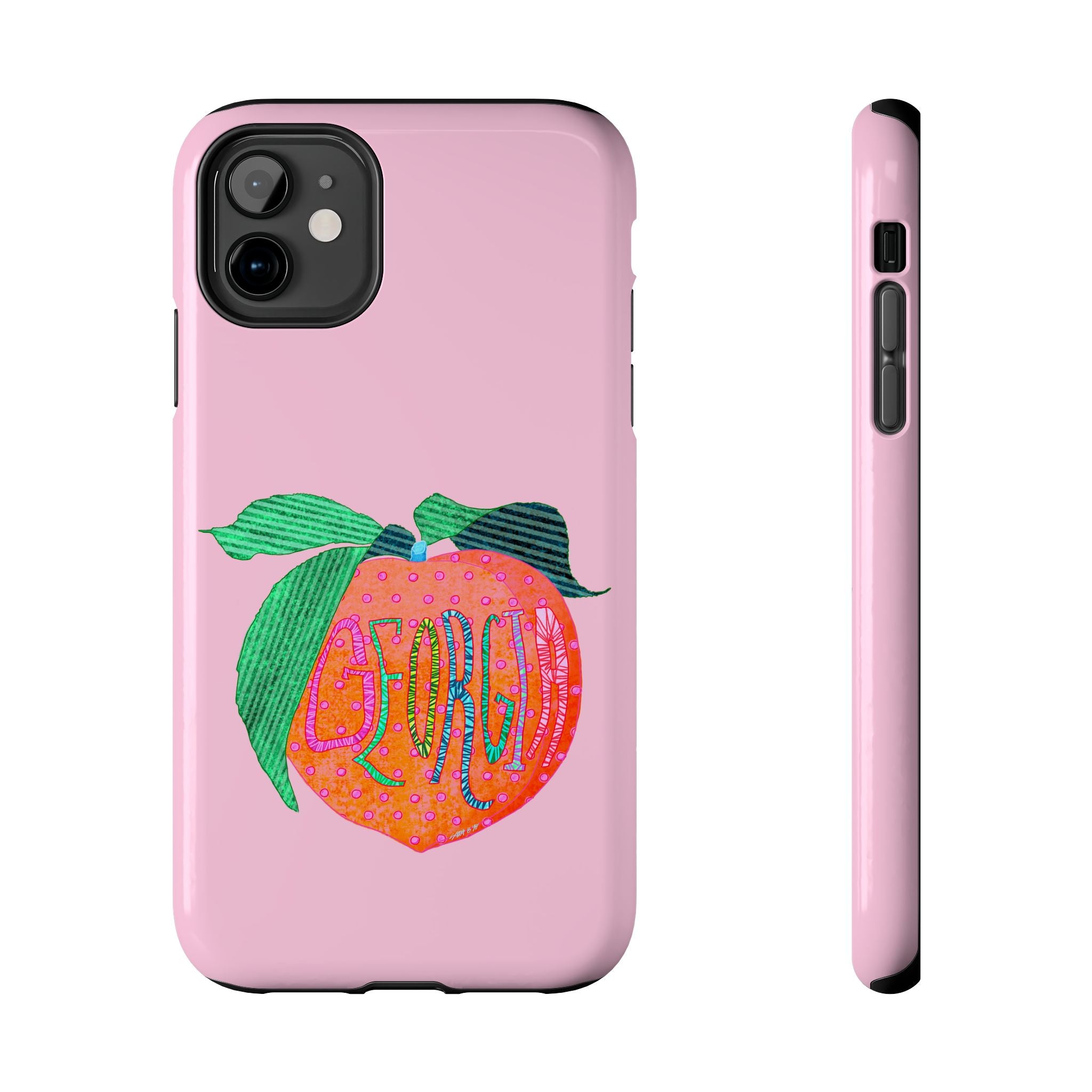 Georgia Peach Pink Phone Case