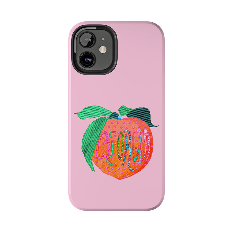 Georgia Peach Pink Phone Case