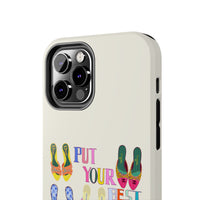 Best Dressed Foot Cream Phone Case