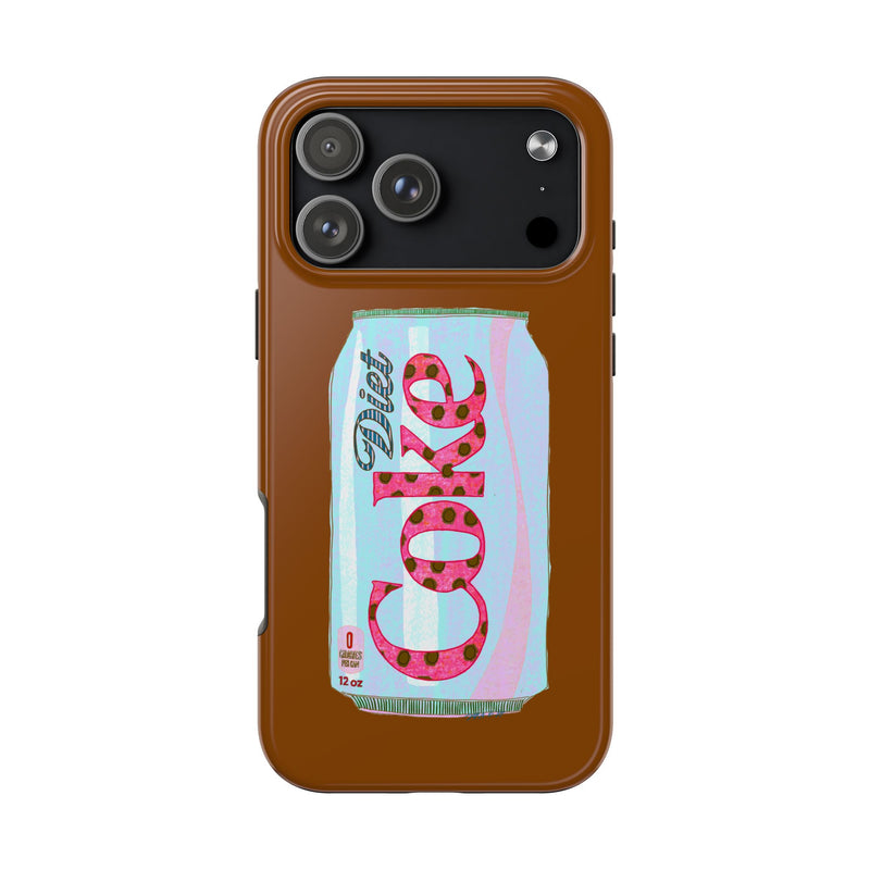 Diet Coke Brown Phone Case