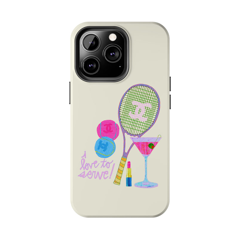 I Love to Serve Phone Case