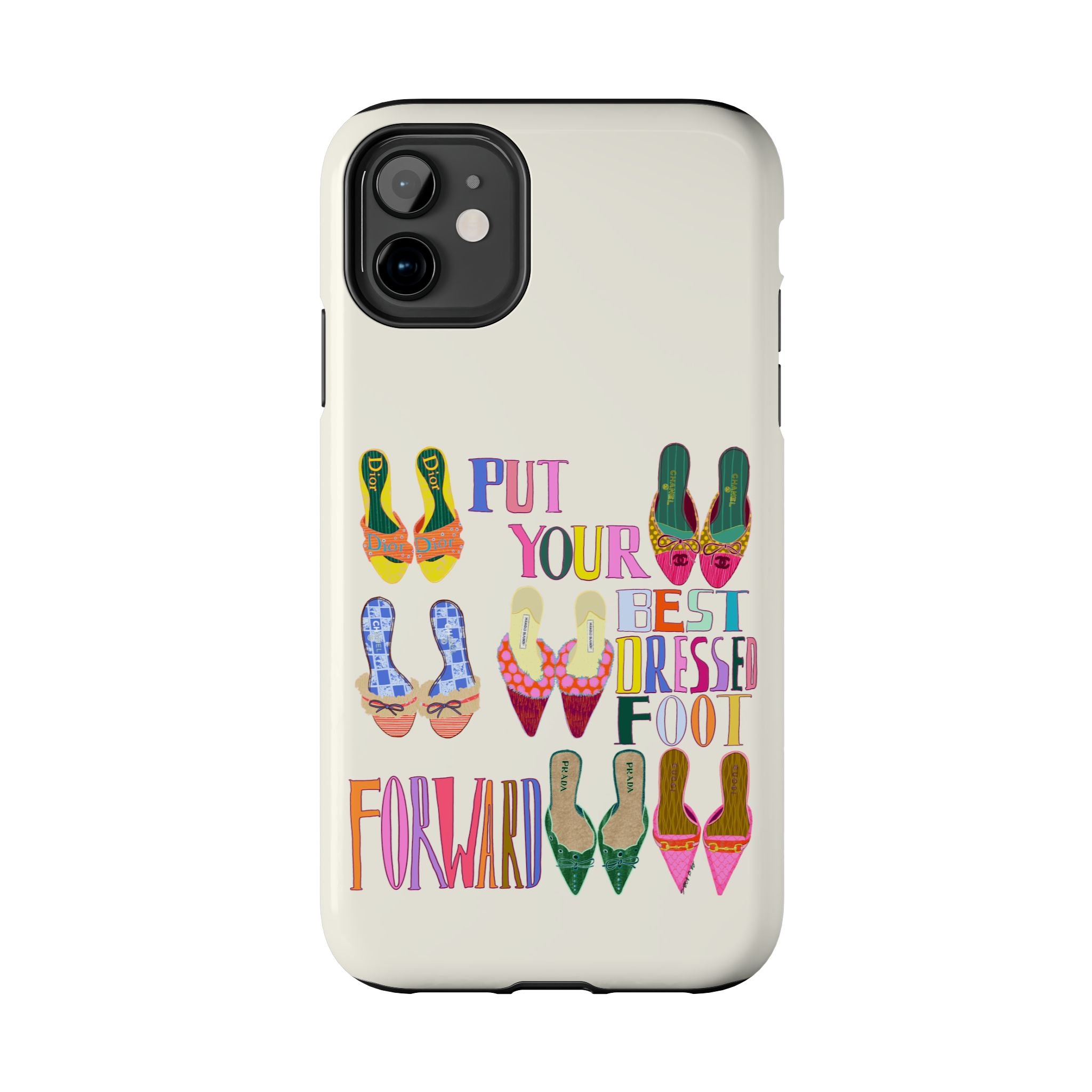 Best Dressed Foot Cream Phone Case