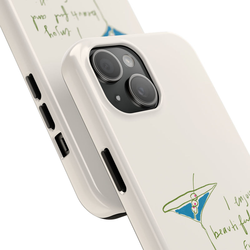 Beautiful & Fun Martini Phone Case