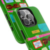 What's in My Bag Green Phone Case