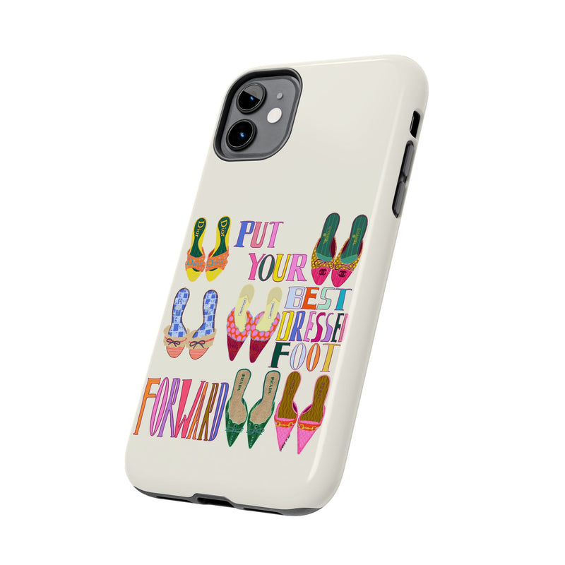 Best Dressed Foot Cream Phone Case