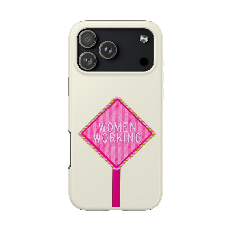 Women Working Phone Case