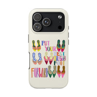 Best Dressed Foot Cream Phone Case