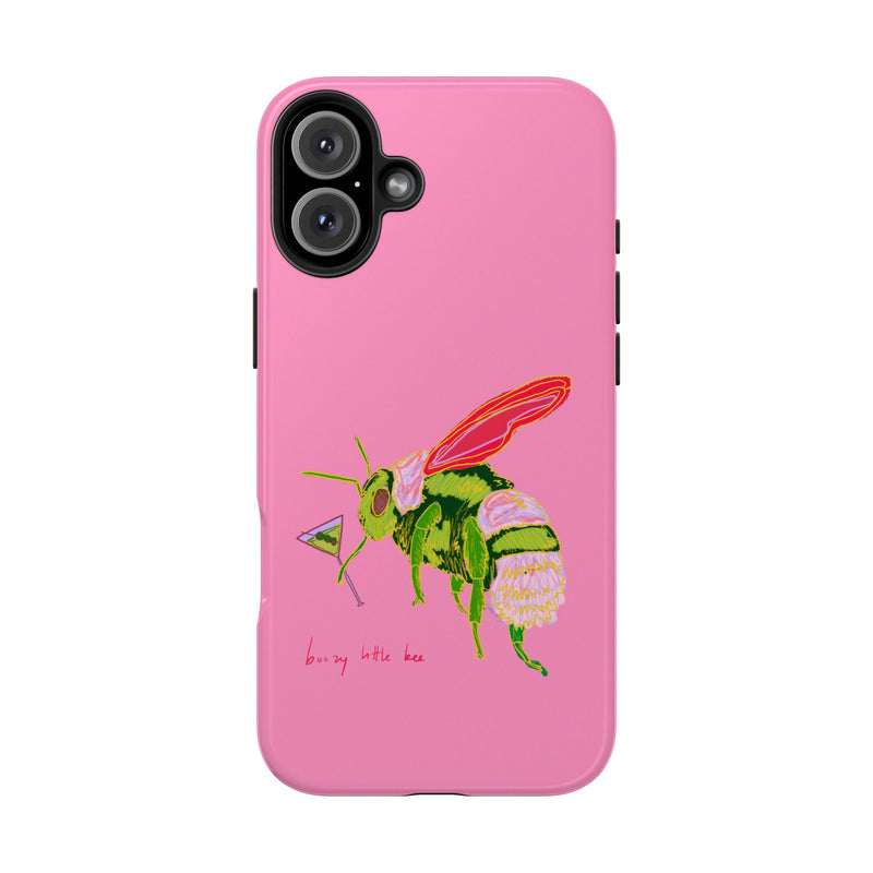 The Pink Boozy Little Bee Phone Case