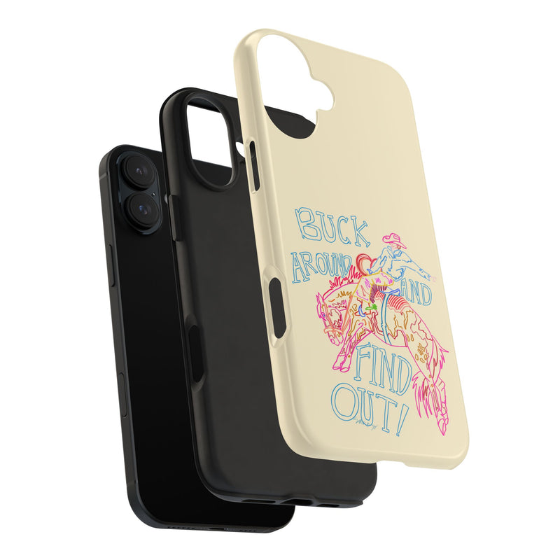 Beige Buck Around Phone Case