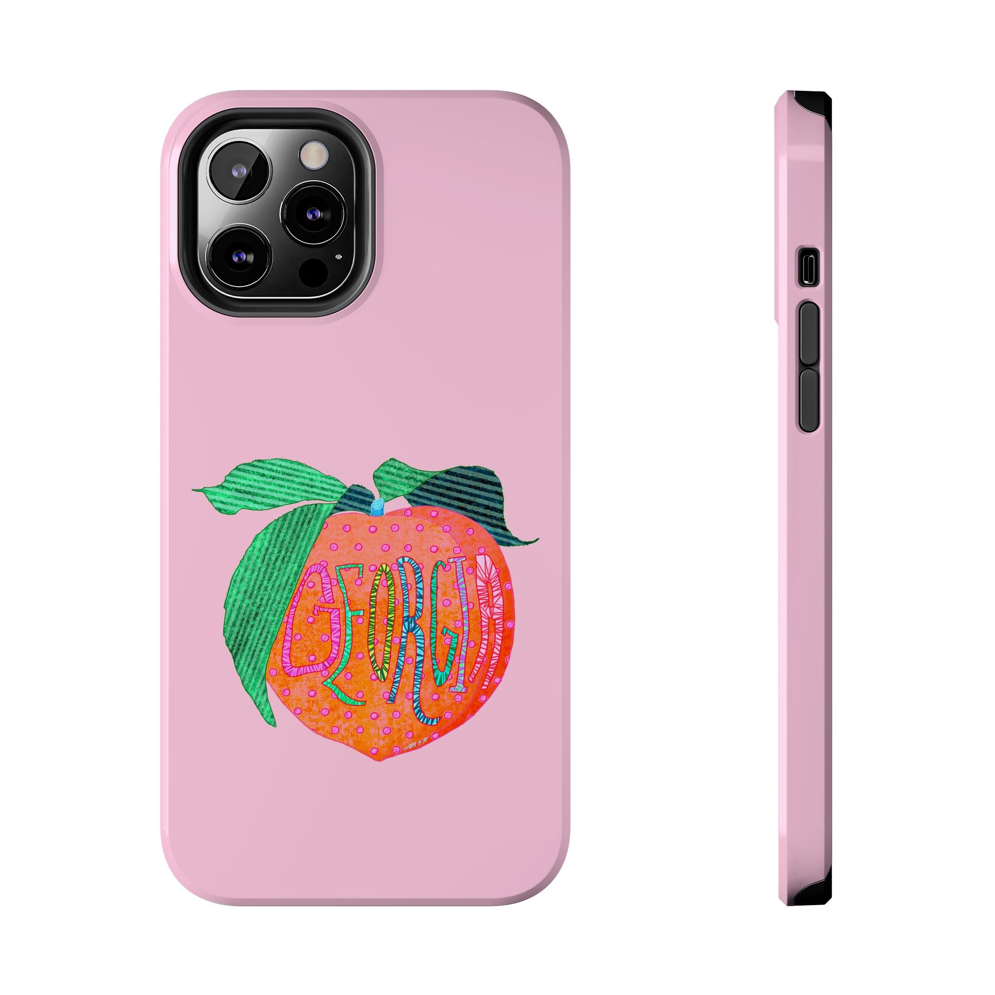 Georgia Peach Pink Phone Case