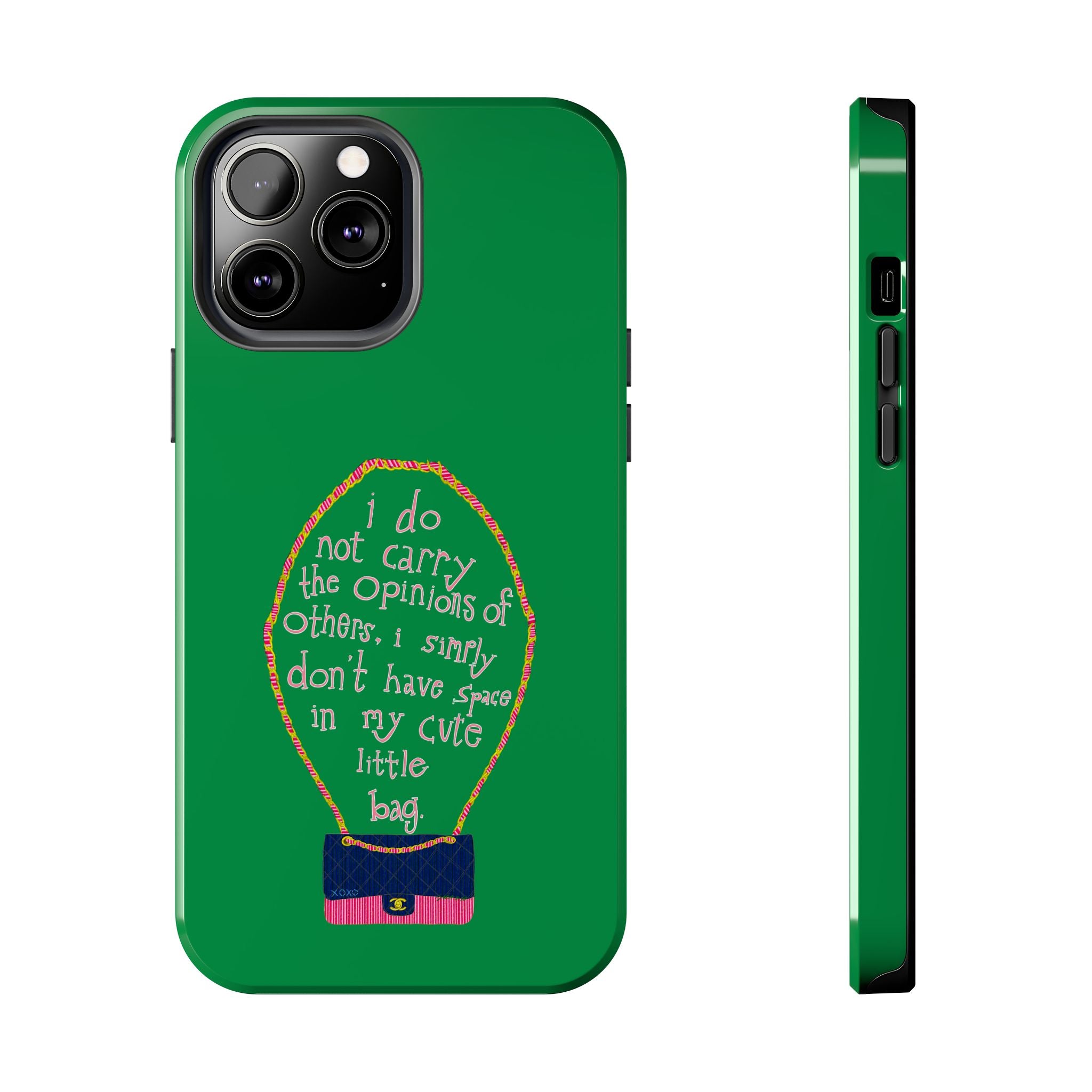 Cute Little Bag Green Phone Case