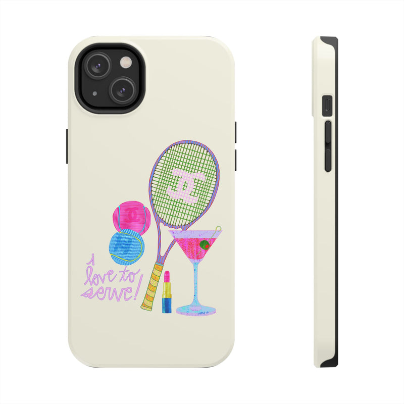 I Love to Serve Phone Case