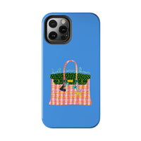 Hold Your Horses Blue Phone Case