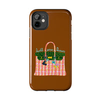 Hold Your Horses Brown Phone Case