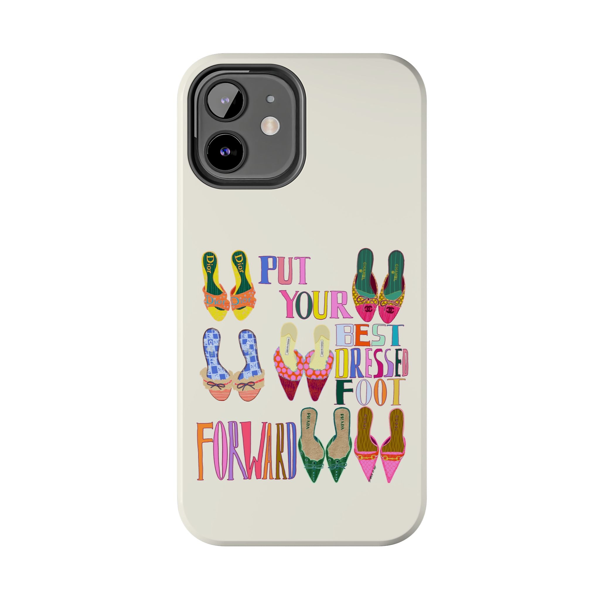 Best Dressed Foot Cream Phone Case