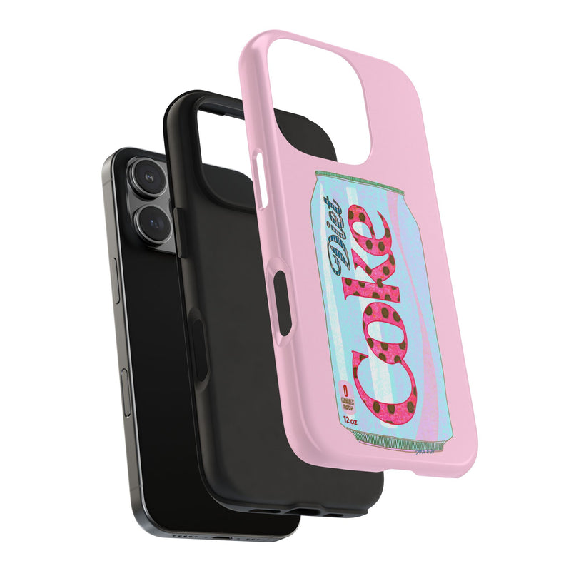 Light Pink Diet Cola Phone Case