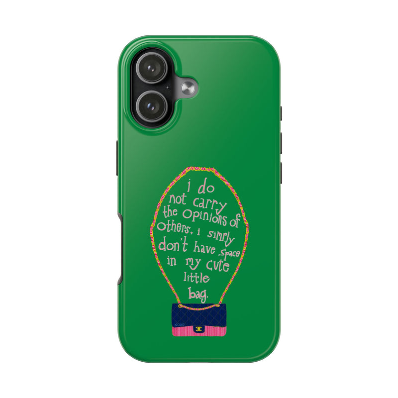 Cute Little Bag Green Phone Case