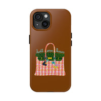 Hold Your Horses Brown Phone Case