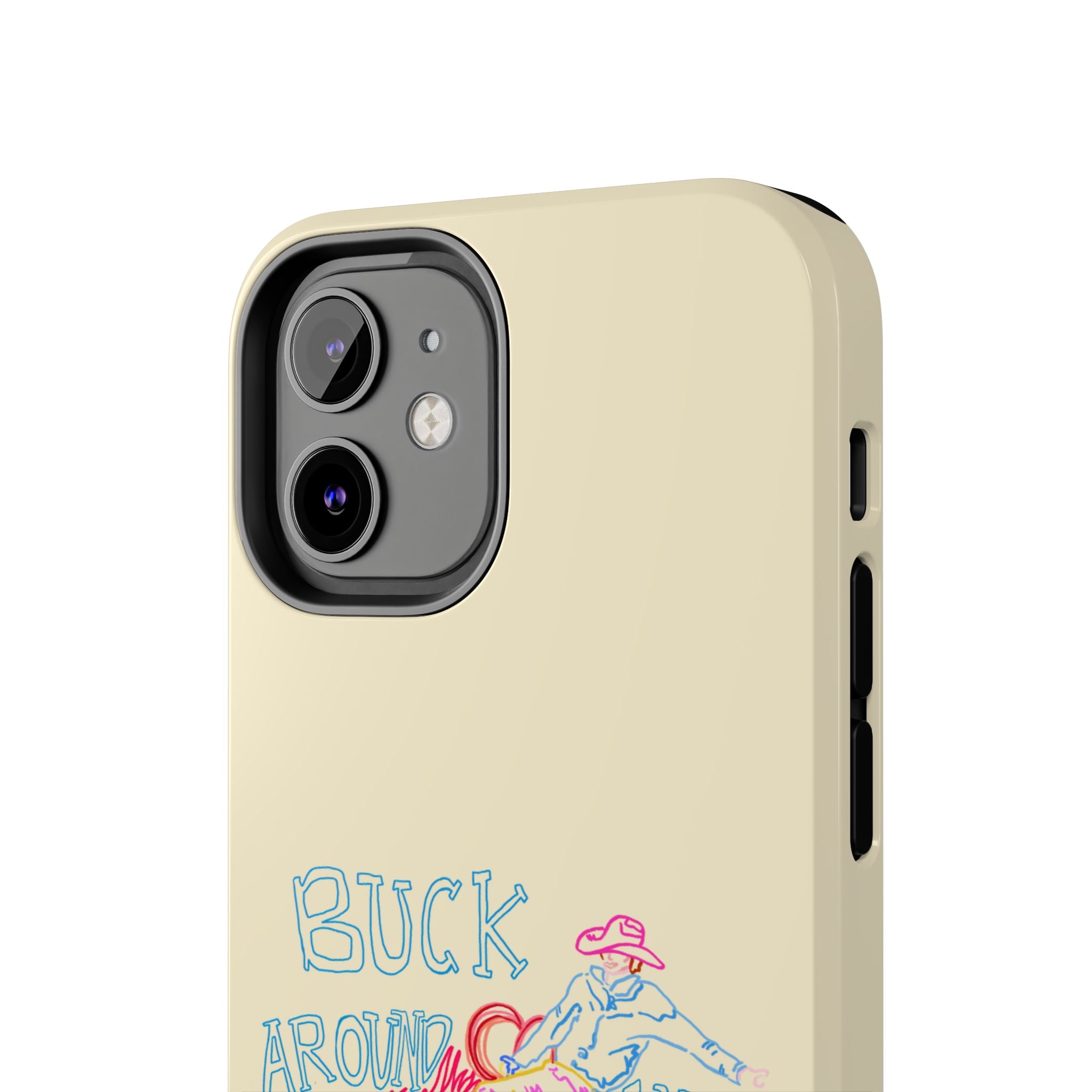 Beige Buck Around Phone Case