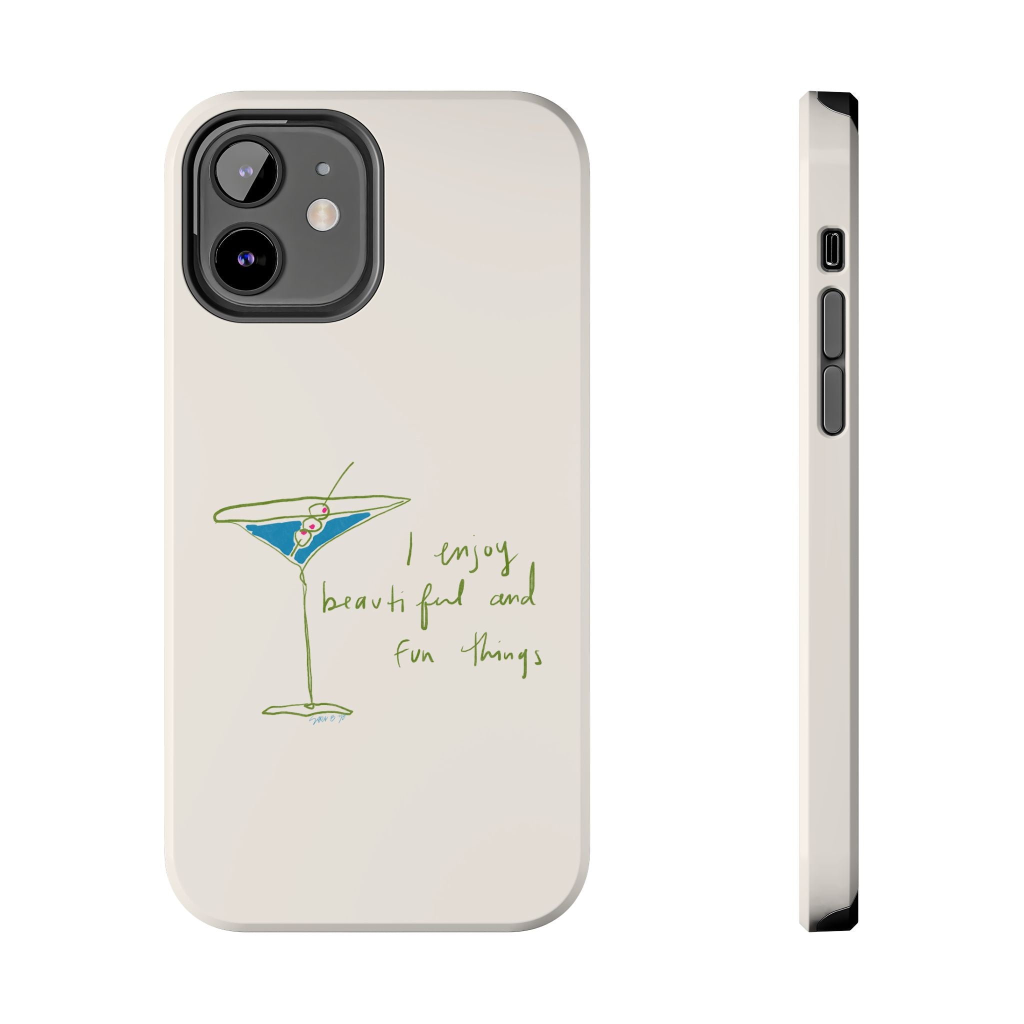 Beautiful & Fun Martini Phone Case