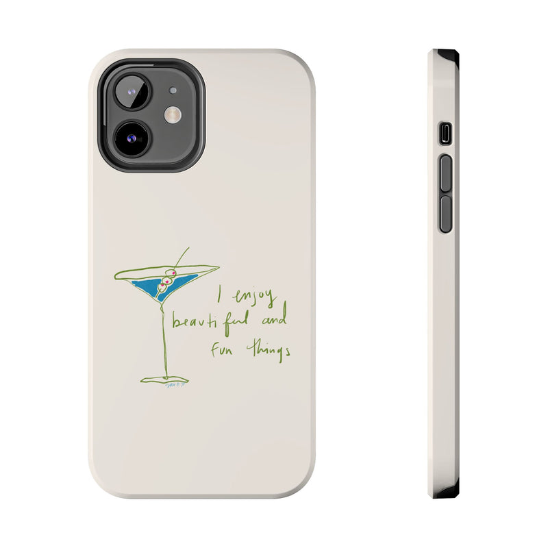Beautiful & Fun Martini Phone Case