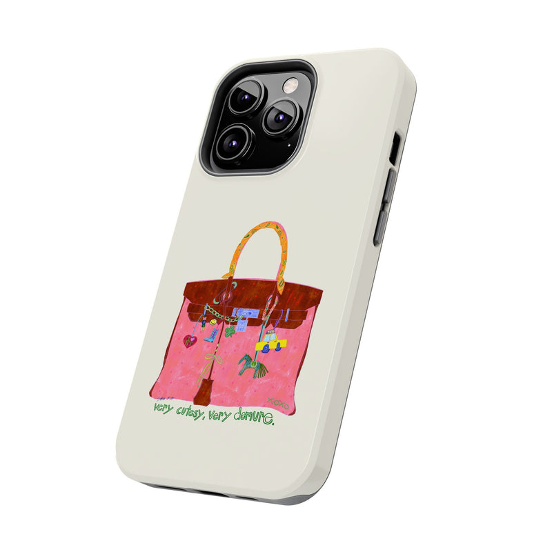 A Very Cutesy, Very Demure Phone Case