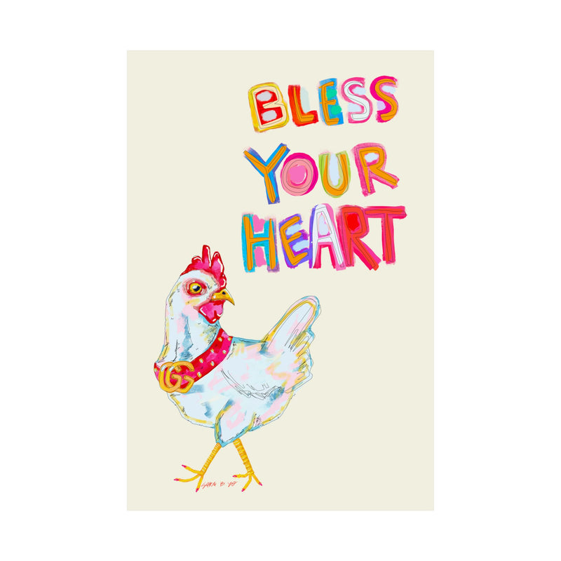 Bless Your Heart Art Print