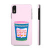 New York Coffee Cup Pink Phone Case