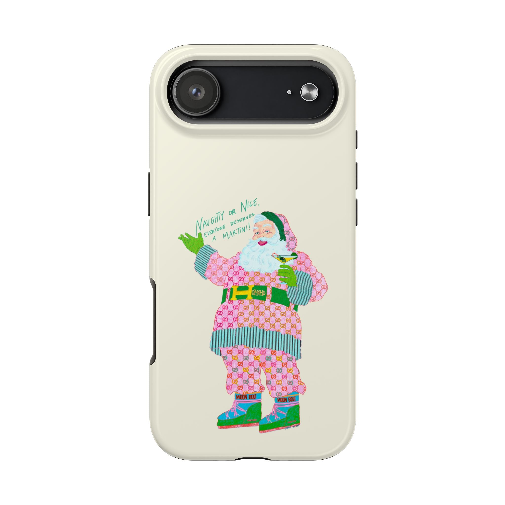 Dirty (Martini) Santa Phone Case