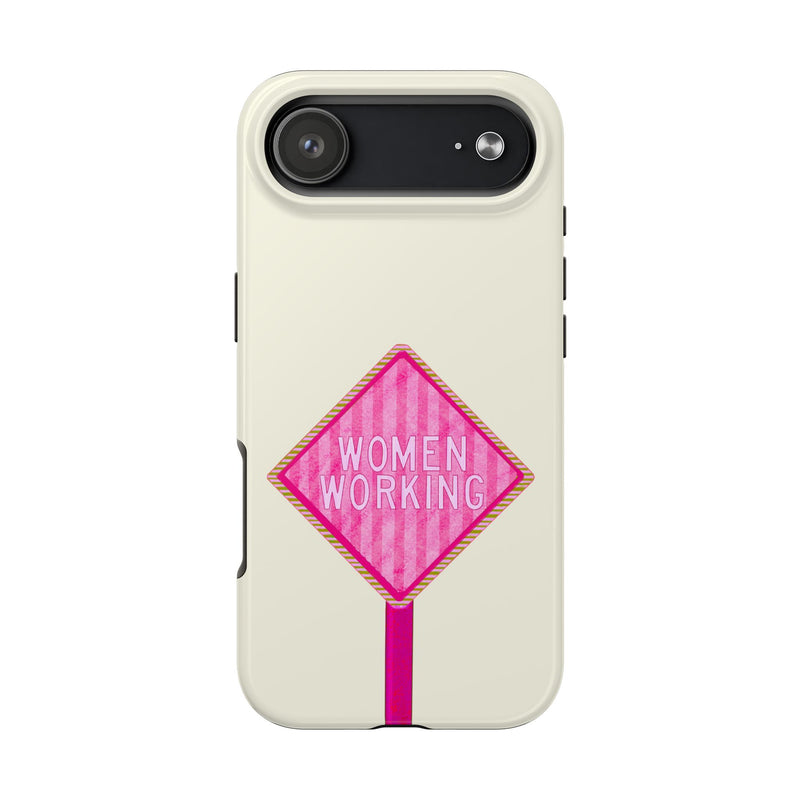 Women Working Phone Case