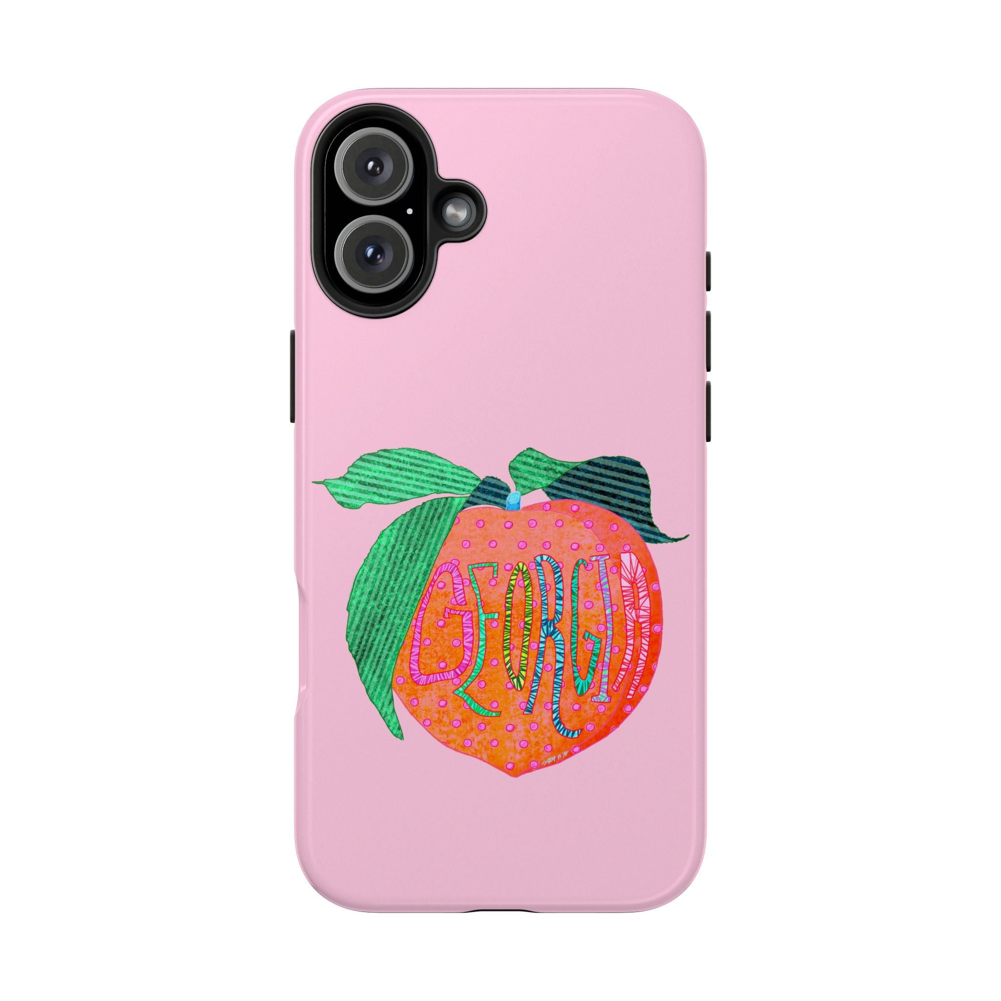 Georgia Peach Pink Phone Case