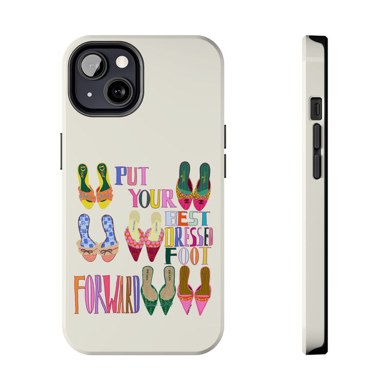 Best Dressed Foot Cream Phone Case
