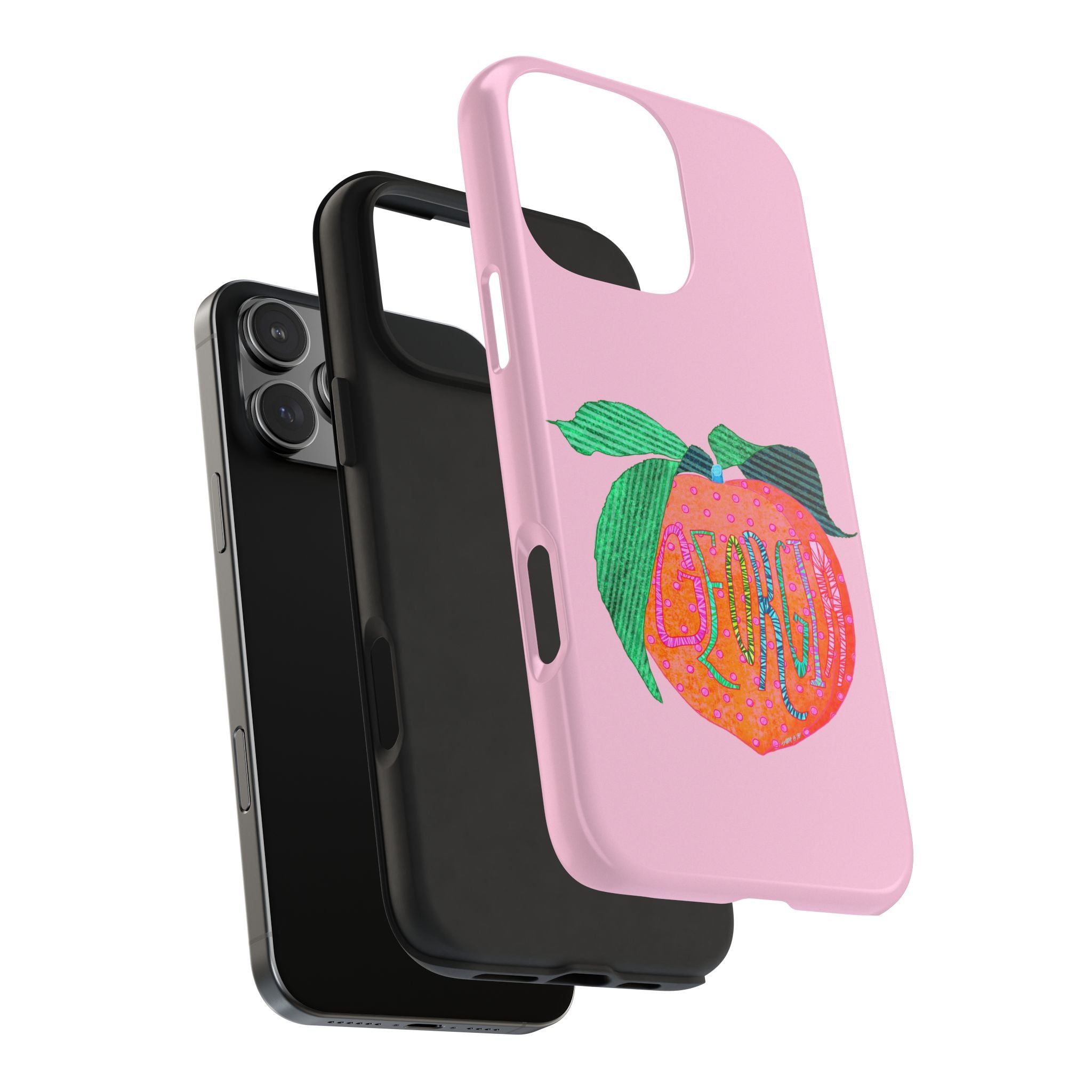 Georgia Peach Pink Phone Case