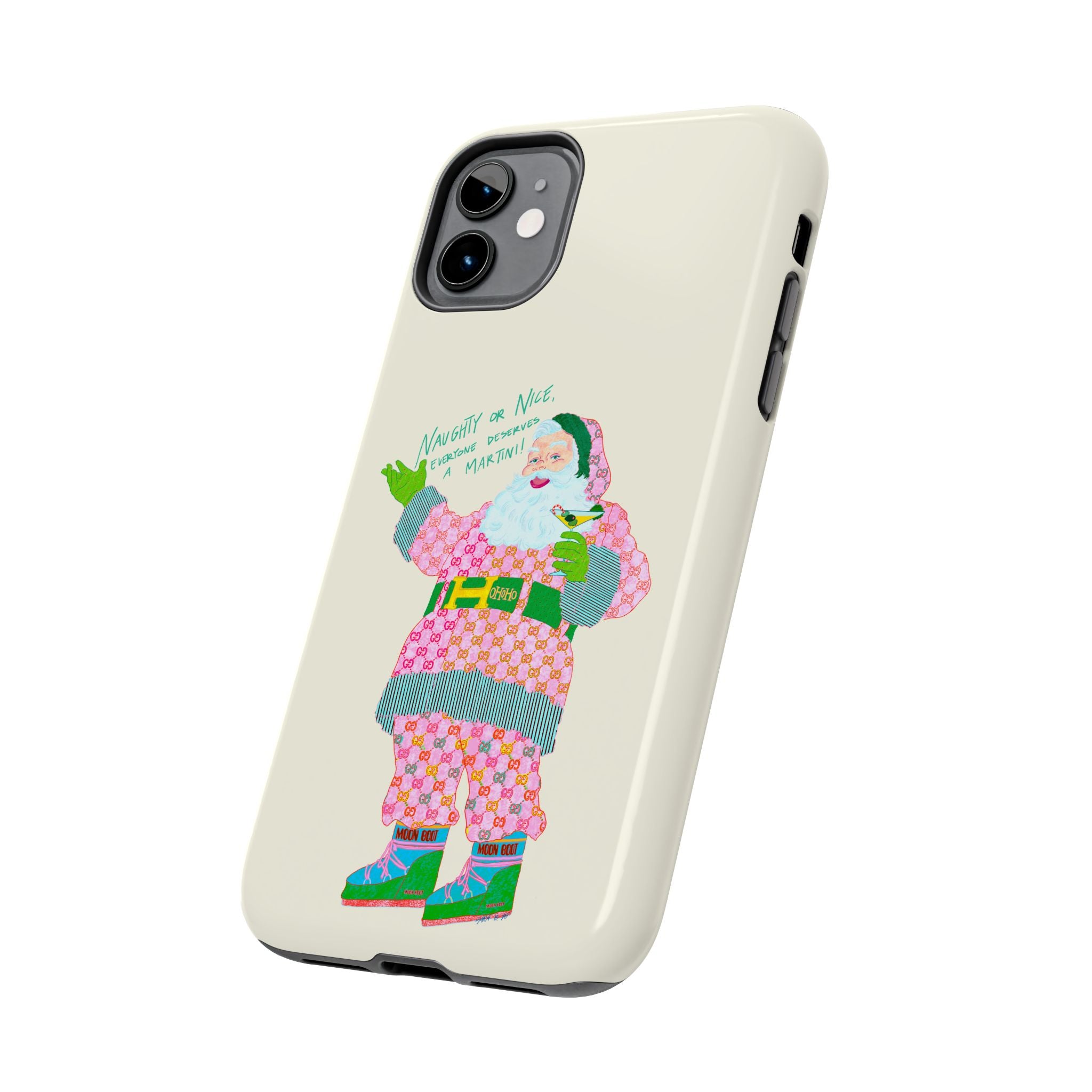 Dirty (Martini) Santa Phone Case