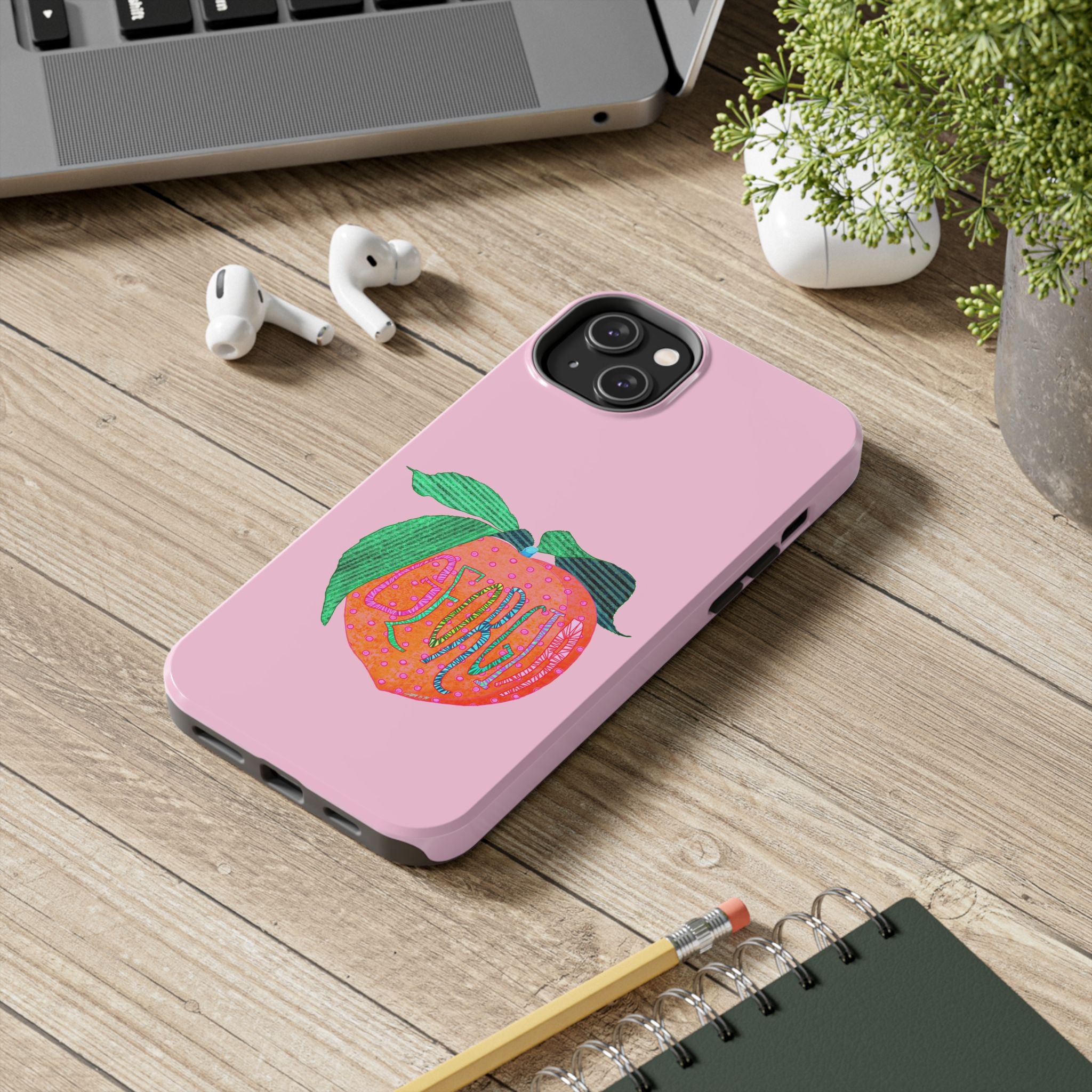 Georgia Peach Pink Phone Case