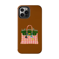 Hold Your Horses Brown Phone Case