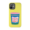 New York Coffee Cup Yellow Phone Case