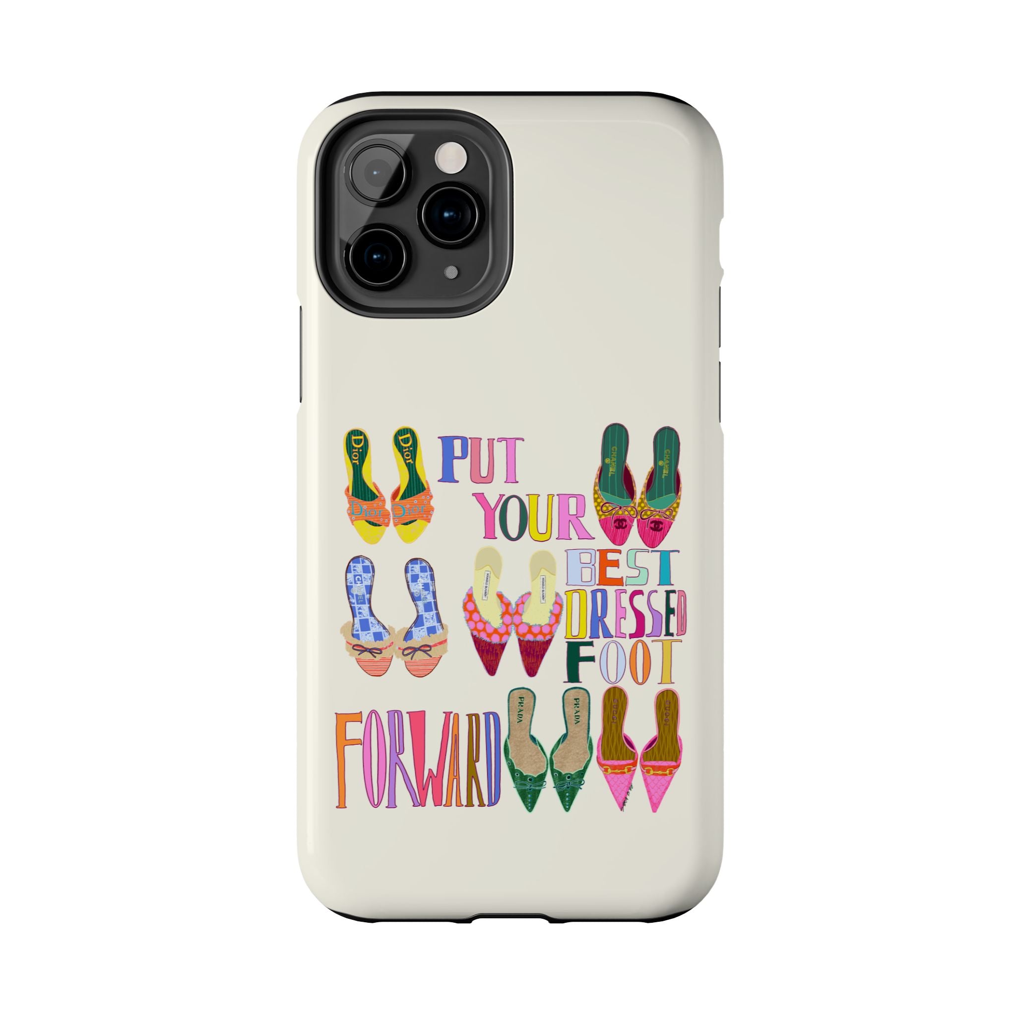 Best Dressed Foot Cream Phone Case