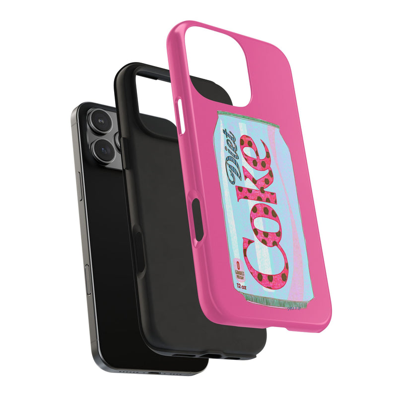 Diet Cola Pink Phone Case