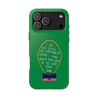 Cute Little Bag Green Phone Case