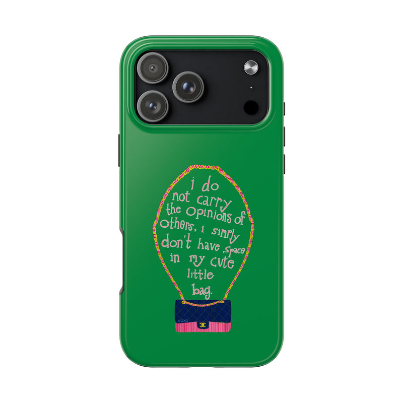 Cute Little Bag Green Phone Case