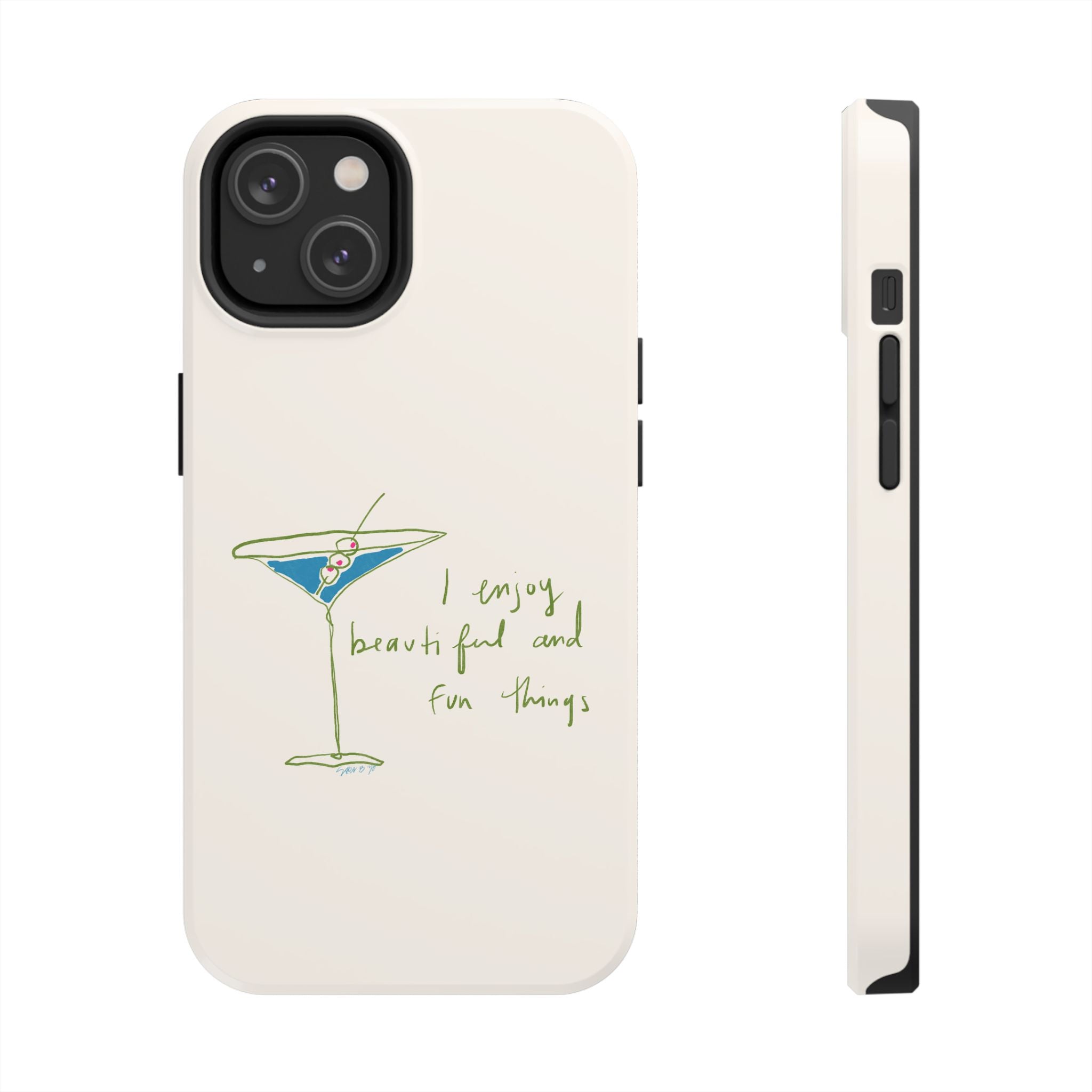 Beautiful & Fun Martini Phone Case