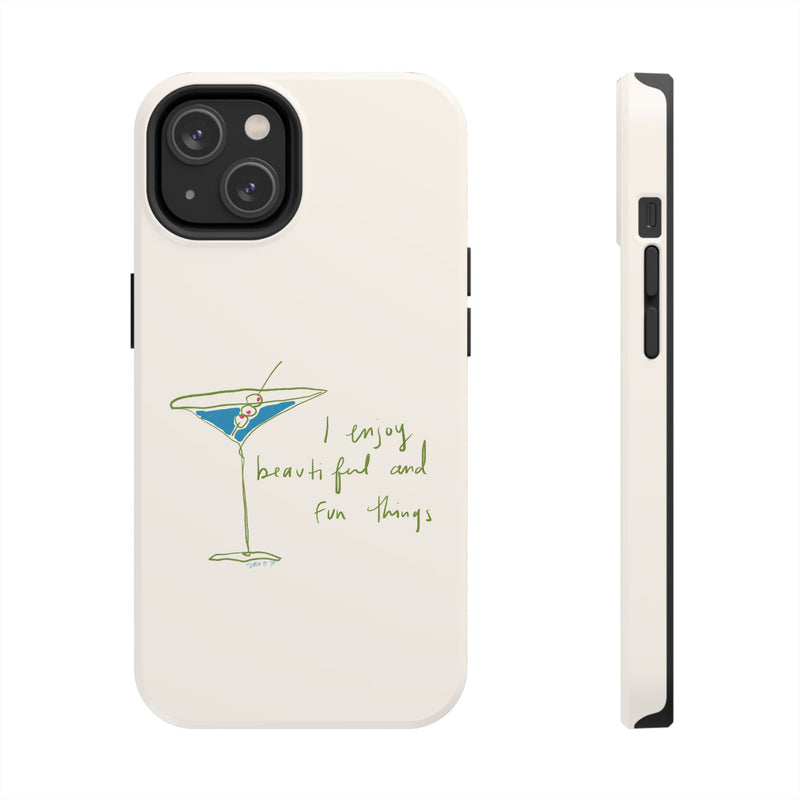 Beautiful & Fun Martini Phone Case