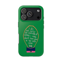 Cute Little Bag Green Phone Case